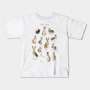 Rabbit and Hares Kids T-Shirt